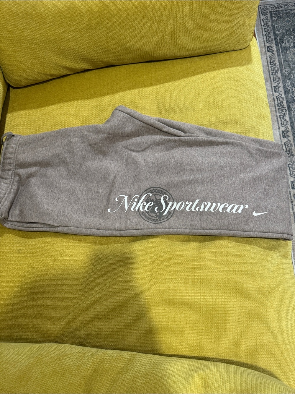 Nike Taupe/Beige Sportswear Joggers